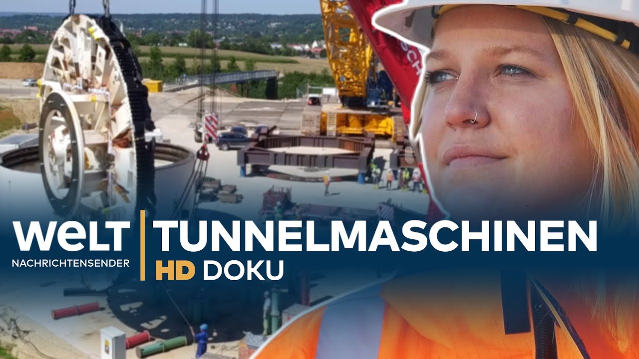 Tunnel-Maschinen für Stuttgart 21 - bohren, buddeln, sprengen