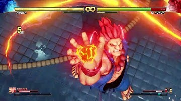 [Street Fighter V] [VS1/VT1]  Akuma Combo 4