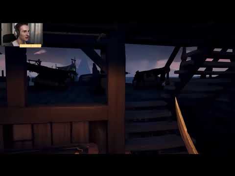 Олёша осознаёт, что у него был включён микрофон в Sea of Thieves #ОлёшаМем