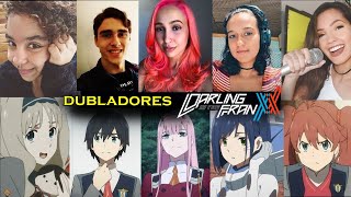 Todos os Dubladores do Anime DARLING IN THE FRANXX 