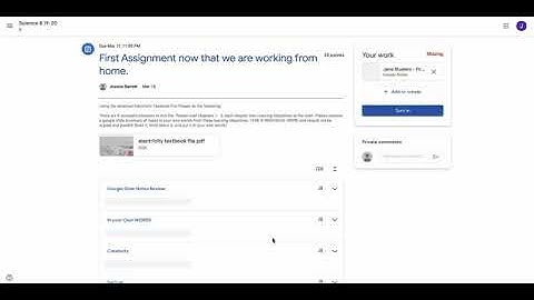 how to upload your assignment in google classroom