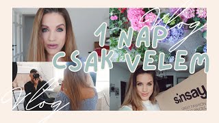 VLOG: Egy nap csak velem // Sinsay haul, hortenzia őrület, délutáni elmélkedés │ Karin Dragos