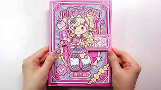 🎀paper diy🎀Mochi Dress-up Stickers Quiet Book #diy #art #handmade #paperdiy