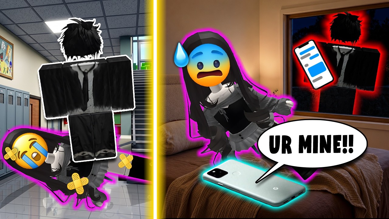💬 He Bullied Me At School... But Secretly Texted Me Every Night 😭 TTS Roblox Story
