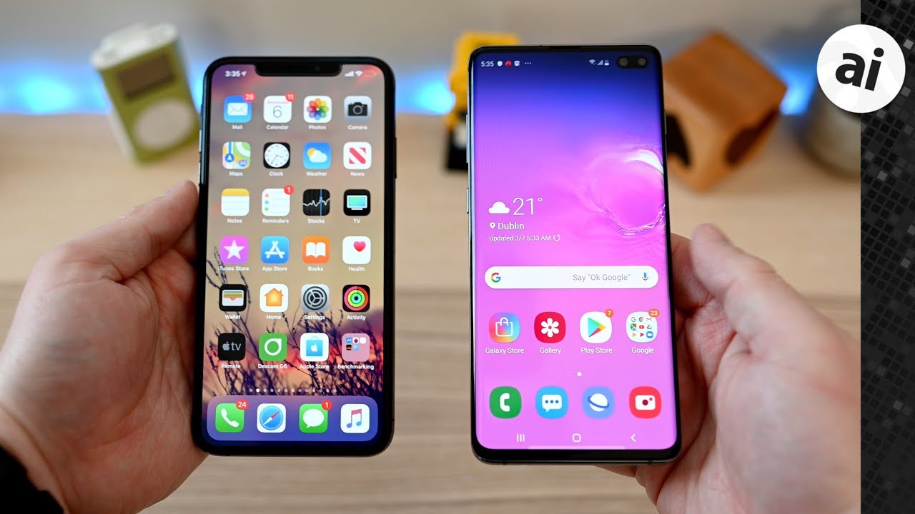 Iphone Xs Max Vs Samsung Galaxy S10 Plus Benchmark Comparison Youtube