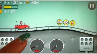 Играем на планшете. На Джипе по Скоростному Шоссе! Игра онлайн Hill Climb Racing screenshot 5