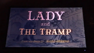 Lady And The Tramp (1955 Film) 1987 VHS Opening Previews (Walt Disney Black Diamond Classics)