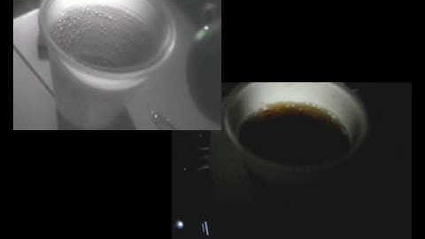 Webcam without IR filter: a glass of coca