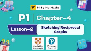 P1 | Ch4 | Lesson2 | Sketching reciprocal graphs | Pure mathematics1 | WMA11 | Pearson Edexcel