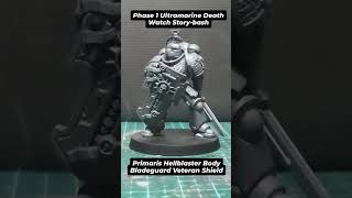 Story-Bashed Ultramarine Deathwatch Veteran Sergeant #warhammer40k #storybashed #kitbash #deathwatch
