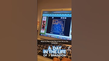 Maze to Play in the Day of the Life on the Computer