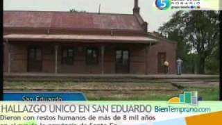 HALLAZGO UNICO EN EL SUR DE SANTA FE