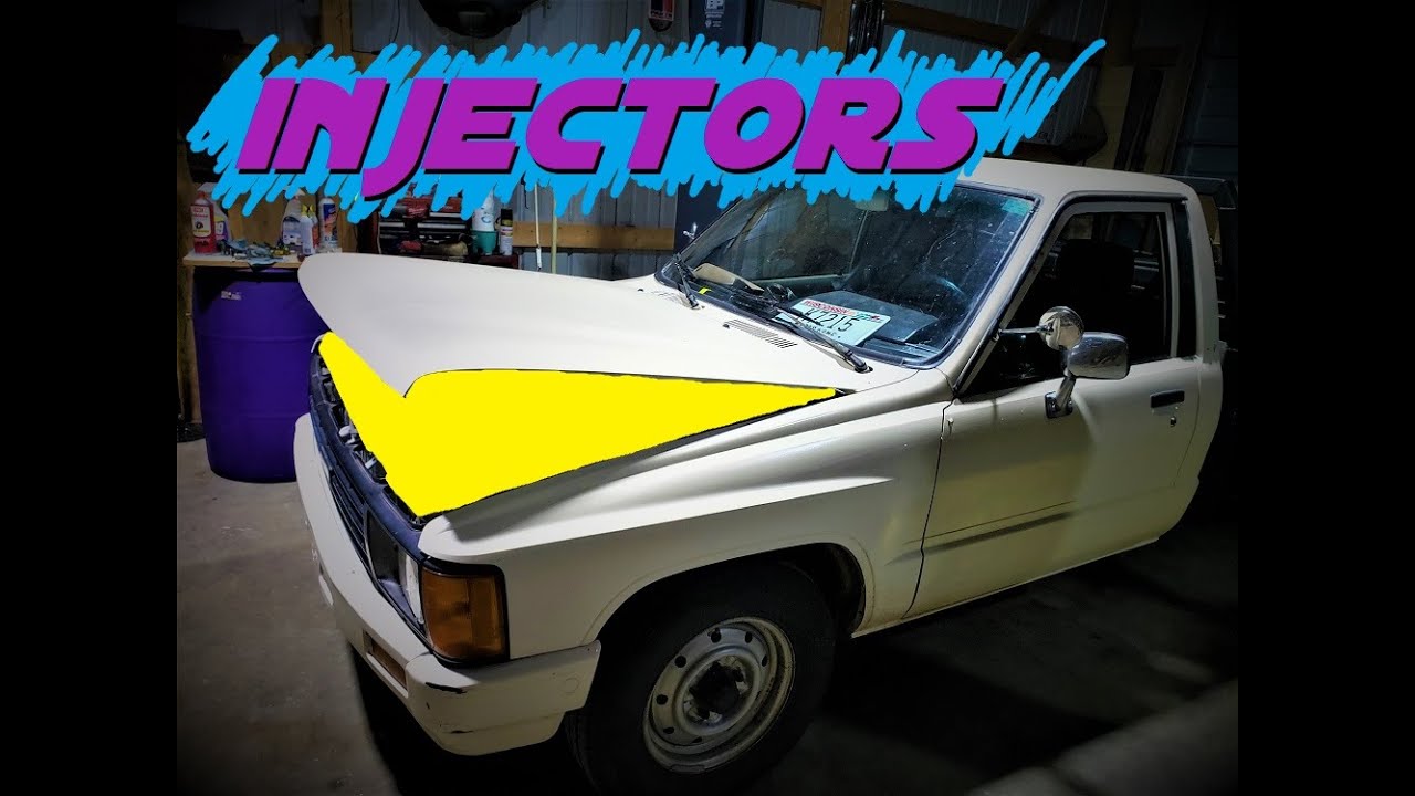 Снятие топливной форсунки 22RE