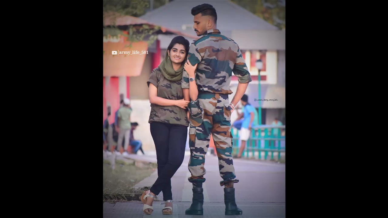Indian army couple status 11 full HD status 11 love status 11 ...