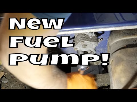 1999 Club Car DS Gas Clean Carb Replace Fuel Pump YouTube