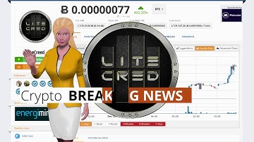 Cryptocurrency LiteCreed $LTCR Rises 450% During the Past 24 Hours