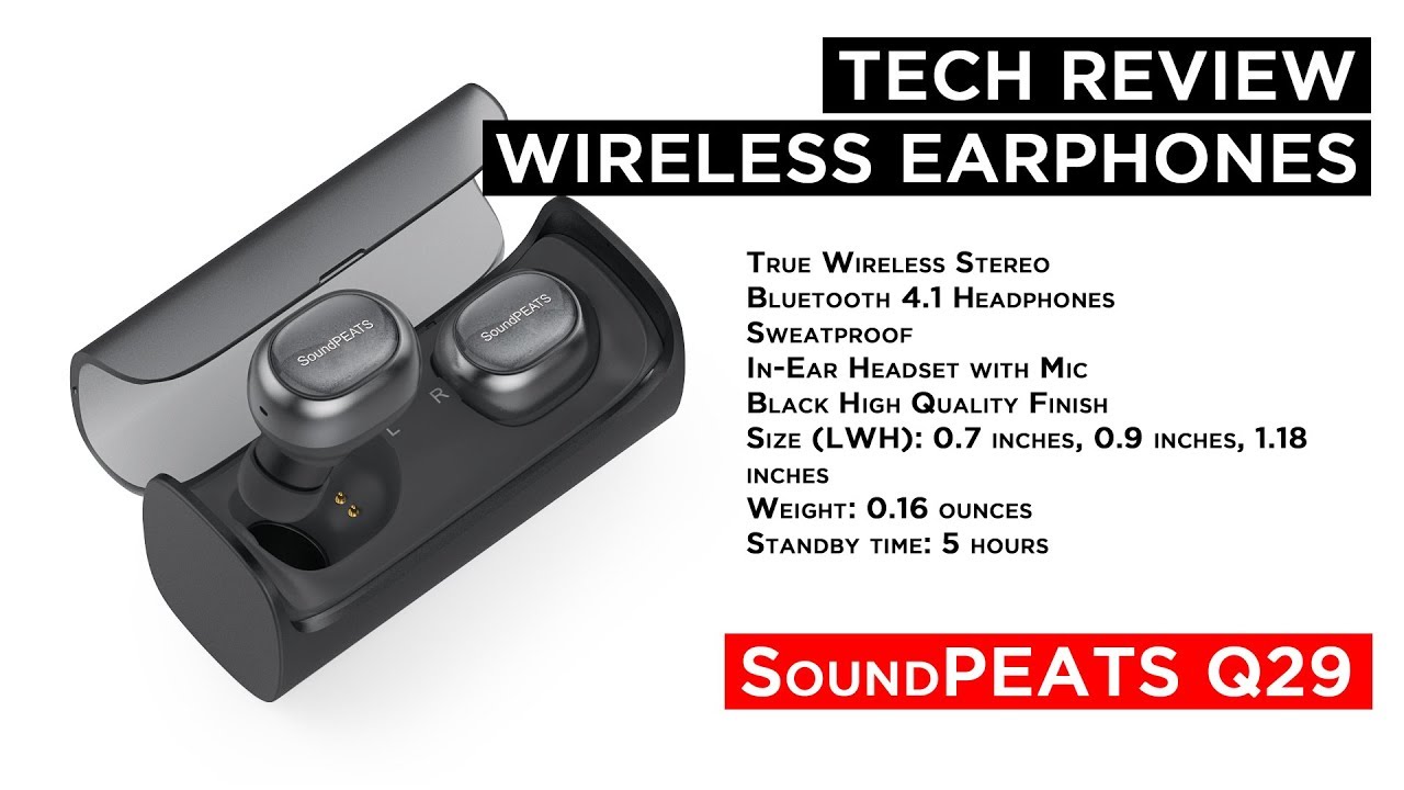 SoundPEATS Q29 TWS Wireless Earbuds 