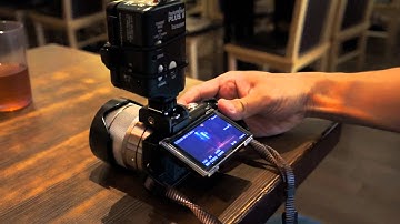 Shadow NEX hotshoe adapter working with Pocket Wizard.