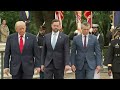 LIVE | President at Arlington Cemetery for wreath laying ceremony
