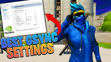 BEST Nvidia Control Panel & Gsync Settings for Gaming! (High Performance)