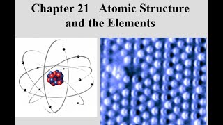 Chapter 21:  Atomic Structure and the Elements