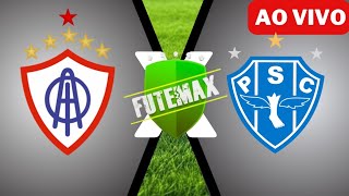 ITABAIANA X PAYSANDU AO VIVO COM IMAGENS | BRASILEIRÃO SÉRIE C | HOJE GAMEPLAY NO PES 