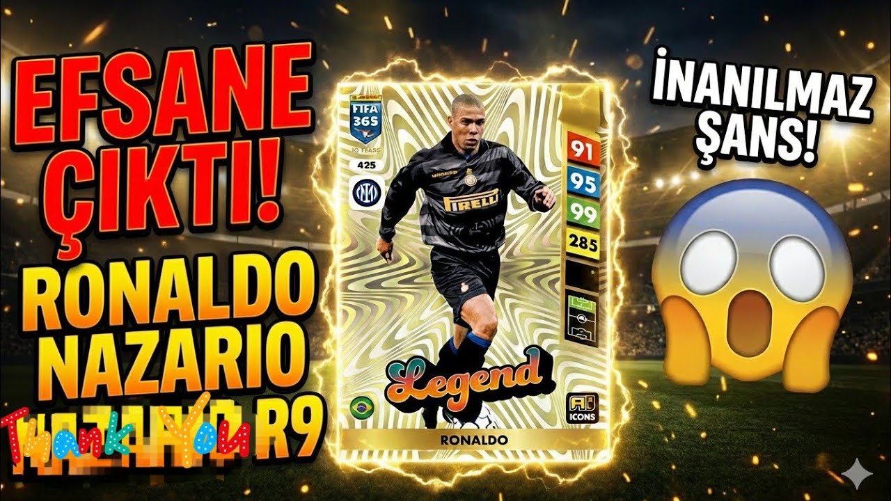 RONALDO NAZARIO ÇIKTI! 😱 