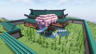 a japanese house in minecraft | how to build