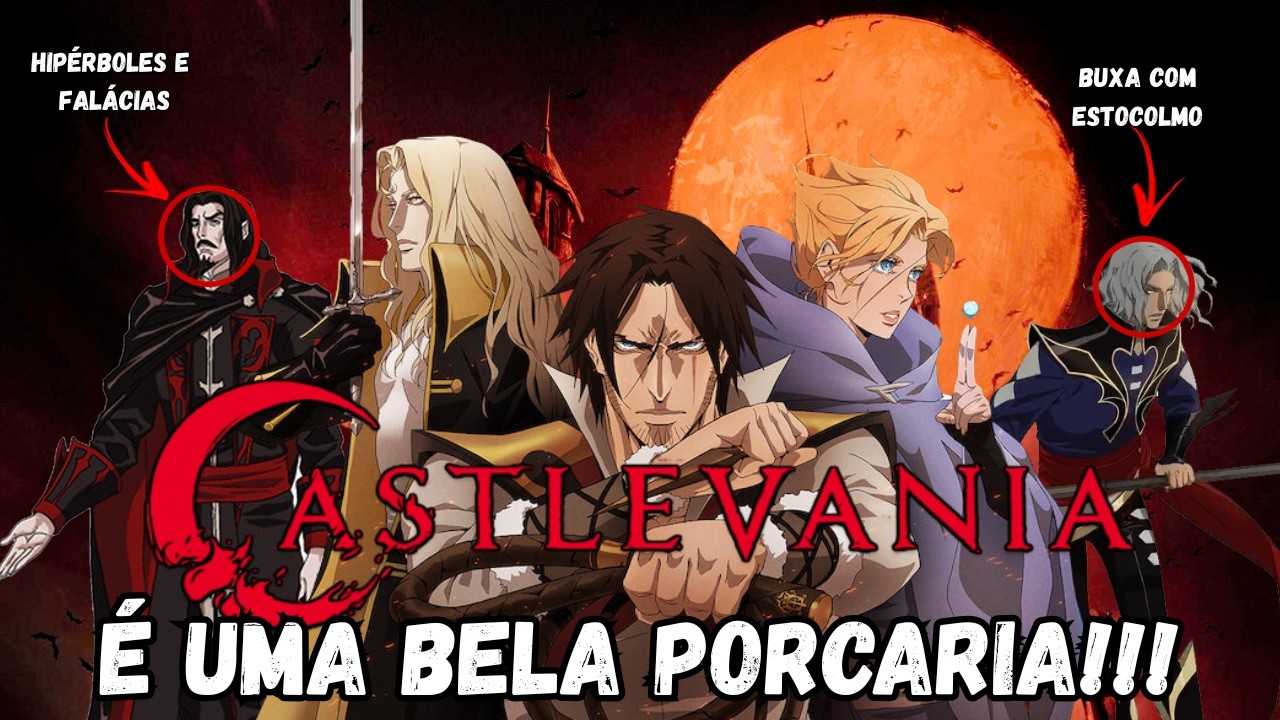 CASTLEVANIA da NETFLIX é um DESRESPEITO A FRANQUIA