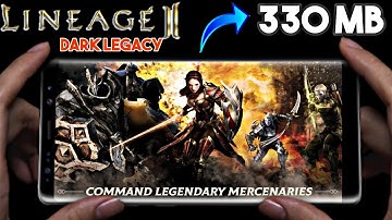 Lineage 2 Dark Legacy On Android | 330 MB Highly Compressed | Not Released On Playstore-Hindi