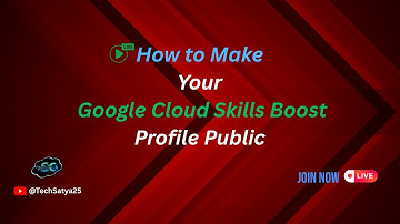 How to Make Your Google Cloud Skills Boost Profile Public | Step-by-Step Guide | New Update