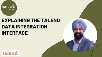 09  Explaining the Talend Data Integration Interface