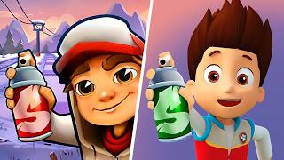 Subway Surfers VS Paw Patrol Runner, Subway Surfers New Update Winter Xtreme, Subway Surfers Youtube screenshot 1