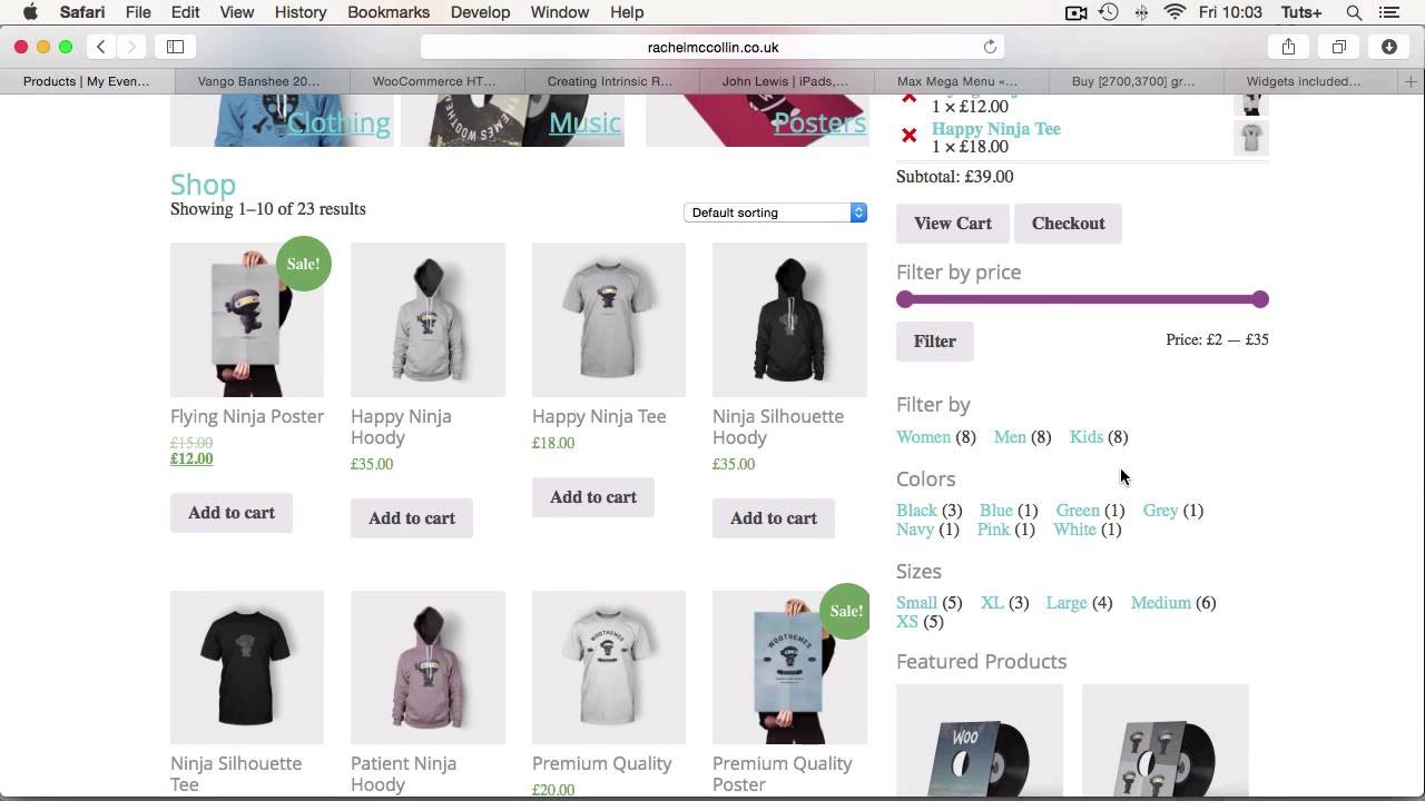 WooCommerce Tutorial from scratch part 1 (Woo Commerce) introductiion ...