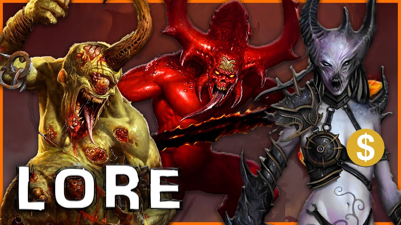 Daemons EXPLAINED By An Australian | Warhammer 40k Lore - YouTube