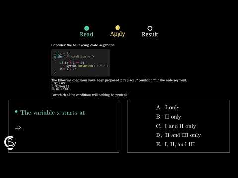 2021 AP CSA MCQ Question 19 - While Loop Iteration and Parity
