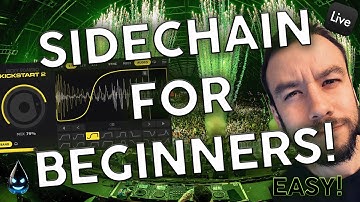 How to SIDECHAIN for BEGINNERS! (Kickstart + Routing!)