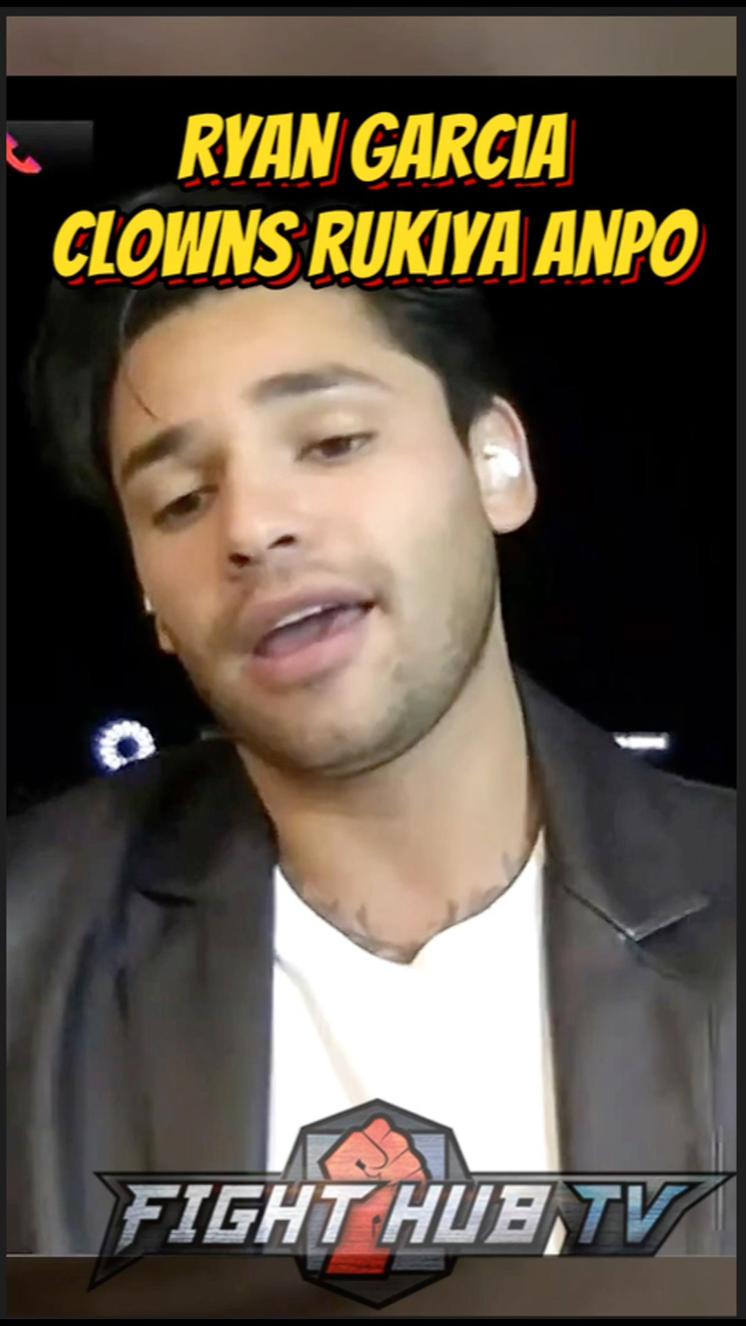 Ryan Garcia CLOWNS Rukiya Apno; tells him “Shut Up B Side”!