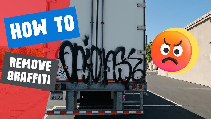 How to remove Graffiti easy with GOOF OFF 