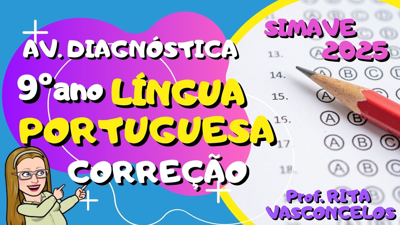Avaliação Diagnóstica SIMAVE 2025 - Língua Portuguesa - 9° ano ...