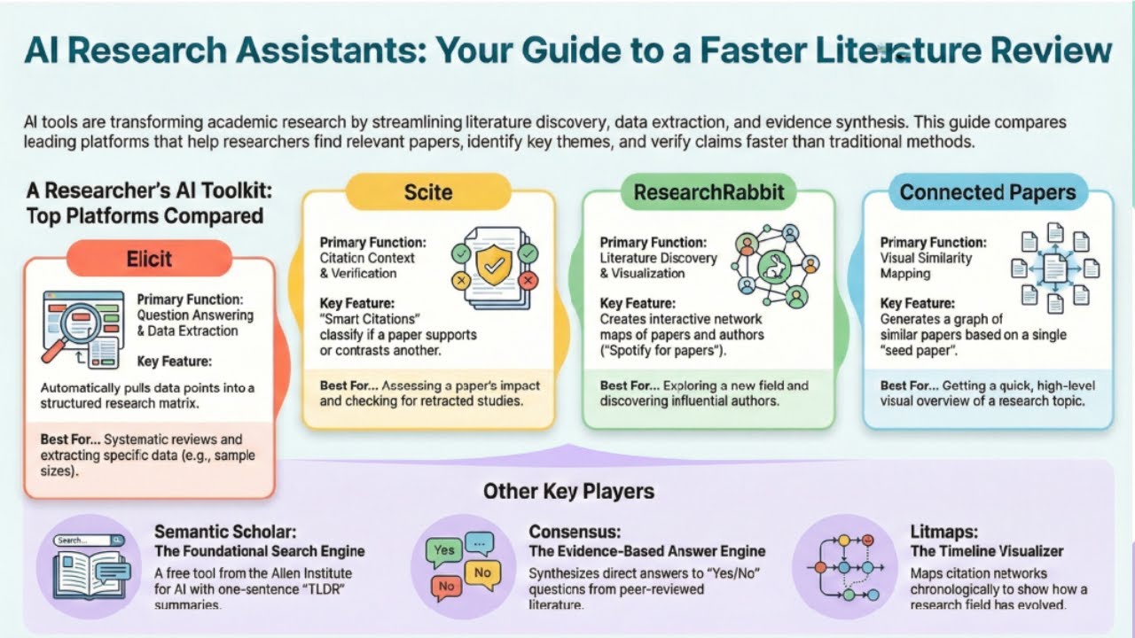 AI Research Assistants: Guide to a Faster Literature Review