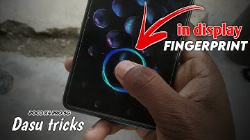 Poco X4 Pro 5g in display fingerprint | how to get on screen fingerprint lock on any phone