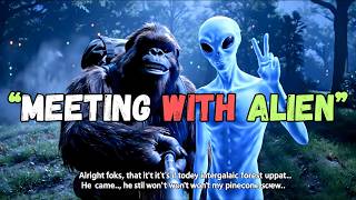 BIGFOOT VLOG | Bigfoot Meets an Alien | Alien Arrival