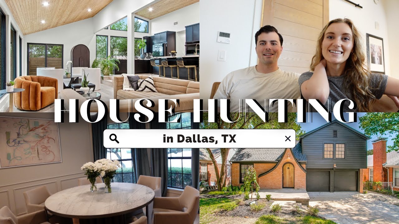 HOUSE HUNTING in Dallas, Texas | We're moving!!! - YouTube
