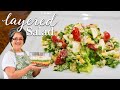 My Secret Ingredient Makes This Layered Salad Amazing ❤️