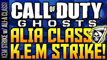 COD Ghosts - "ALIA" BEST CLASS SETUP w/ AK-12 KEM Strike (BEST AR TO USE?) - Call of Duty: Gameplay