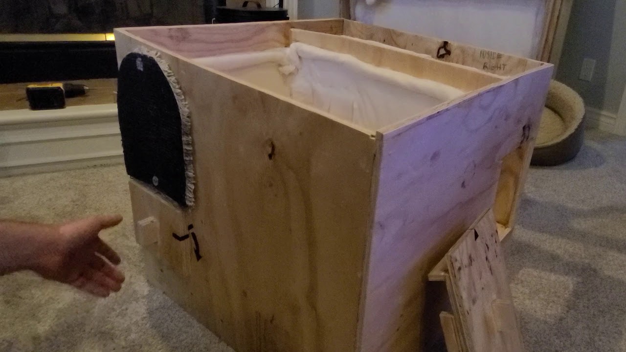 DIY Outdoor Winter Cat House