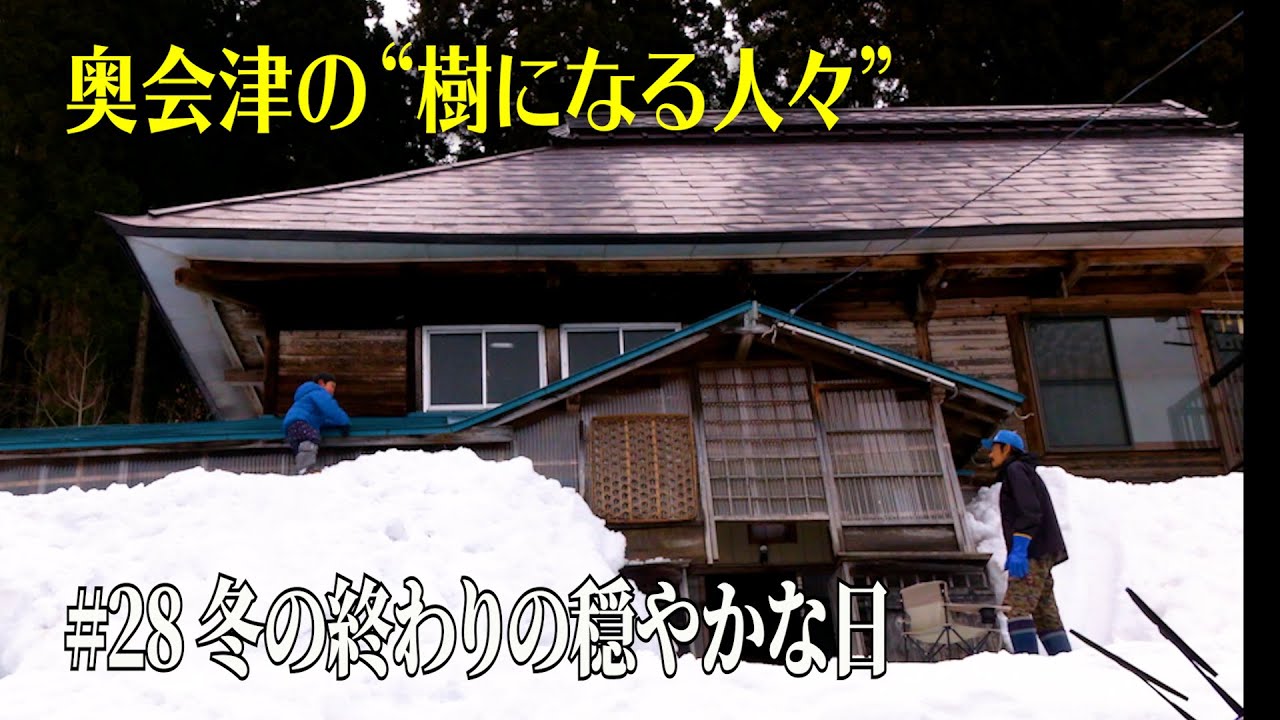 【奥会津の“樹になる人々” 】#28 冬の終わりの穏やかな日