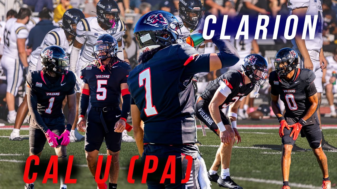 California University  v Clarion University (PSAC Football)
