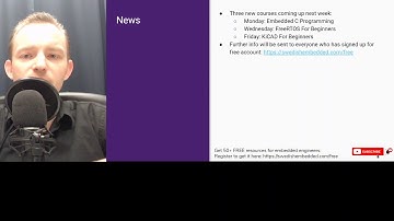 3 New Embedded Systems Courses Next Week - Embedded System Consultant Explains